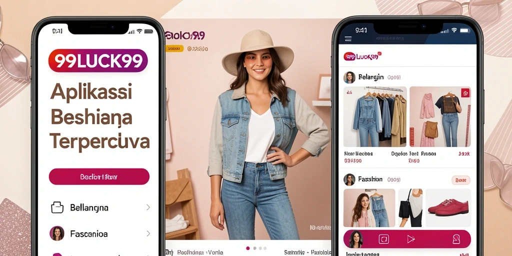 Tampilan antarmuka pengguna yang modern dan menarik dari 99LUCK99.