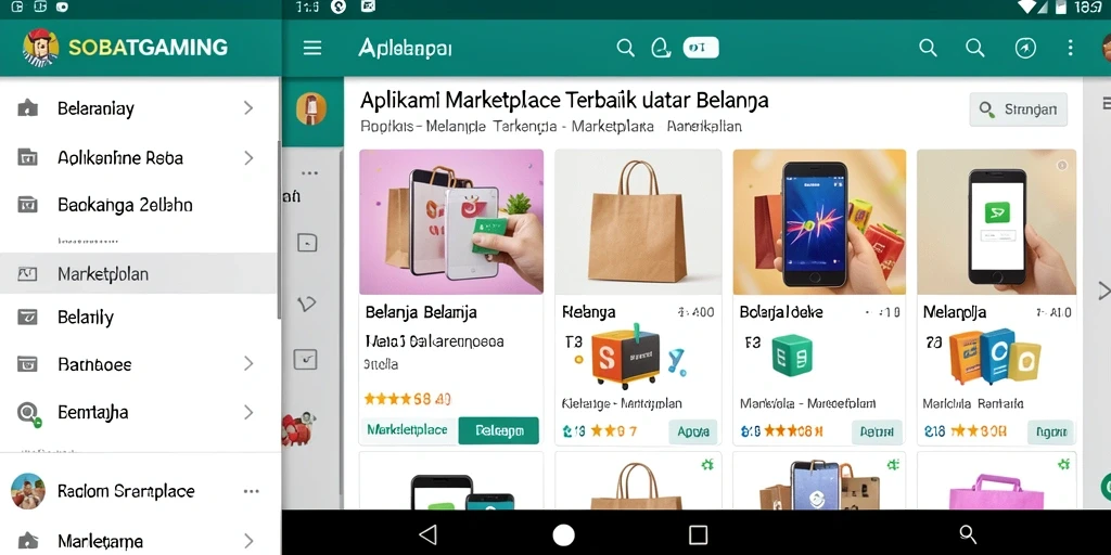 Tampilan antarmuka SOBATGAMING yang menarik dan fungsional.